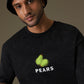 Pear Gradient Oversized T-Shirt