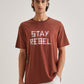 Terracotta Printed Oversized T-shirts