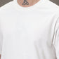 White Plain Basic Oversized T-shirt