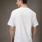 White Plain Basic Oversized T-shirt