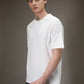 White Plain Basic Oversized T-shirt