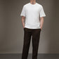 White Plain Basic Oversized T-shirt