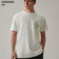 White Back Printed Oversized T-Shirt