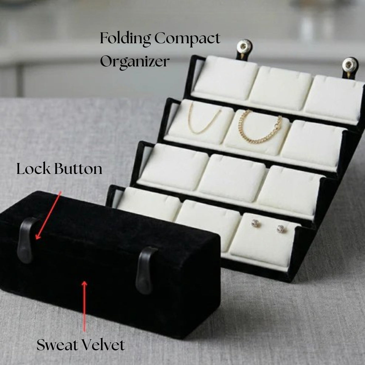 Premium Earring Organizer Box