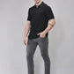 Woods Black Polo Oversized T-Shirt