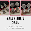 Set of 6 Earrings Combo jhumke