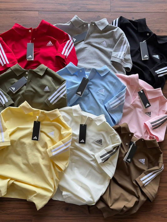 Premium Sports Style Polo T-Shirt for Men – Casual Half Sleeve Cotton Polo (Pack of 3)