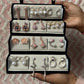 16 White Jhhumka with + Box