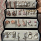 16 White Jhhumka with + Box