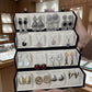 16 PC OXIDISED JHUMKA + BLUE BOX