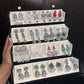 16 PC OXIDISED JHUMKAS + BLACK BOX
