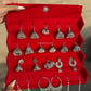 Red jhumki box WITHOUT jhumki