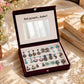 Blushing Mirror Box - 12 Oxidised Multicolor Earrings Set with Sandesh Patra