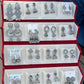16 PC OXIDISED JHUMKAS + GOLD BOX
