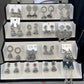 16-32 PC OXIDISED JHUMKAS + RED BOX 3.0