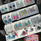16 Pairs Rangrez Jhumka Box (Multi colours)
