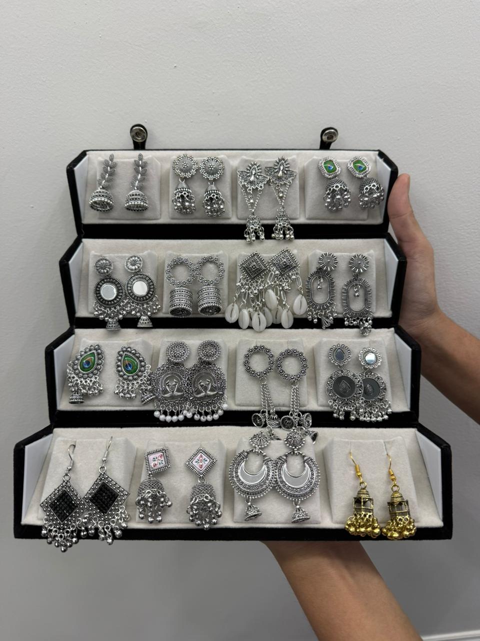 Viral 16 pair Jhumka with Box 🎁
