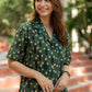 Nilgiri Spring Handblock Cotton Shirt Kurti (Buy 1 Get 1 Free)