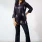 Black Pihu Blooms Modal Short top Pants (Buy 1 Get 1 Free)