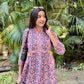 Purple Printed Boho Tunic Top (Buy 1 Get 1 Free)