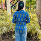Blue Printed Cotton Kurti – Effortless Everyday Elegance (Buy 1 Get 1 Free)