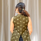Phulwari Olive Kurti (Buy 1 Get 1 Free)