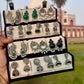 Set of 12 Random Earrings with Folding Jhumka Box