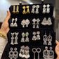 16-in-1 Oxidised Jhumka Earrings Set | Trending Combo Box for Girls & Women